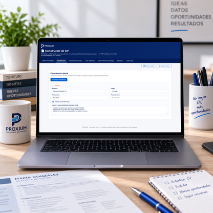 Constructor de Curriculum Vitae CV