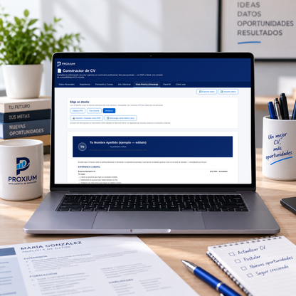 Constructor de Curriculum Vitae CV