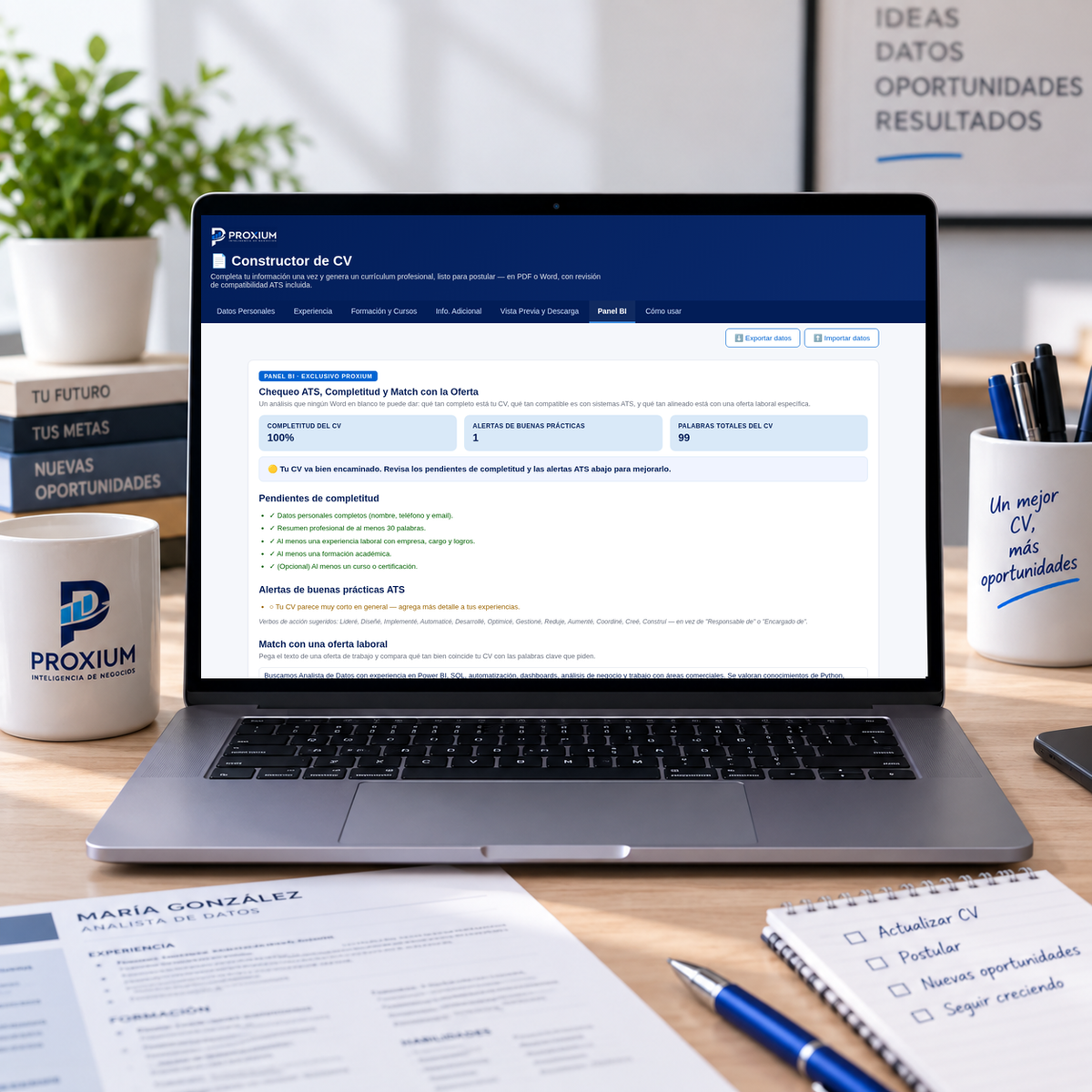 Constructor de Curriculum Vitae CV