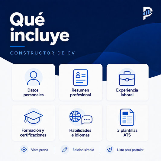 Constructor de Curriculum Vitae CV
