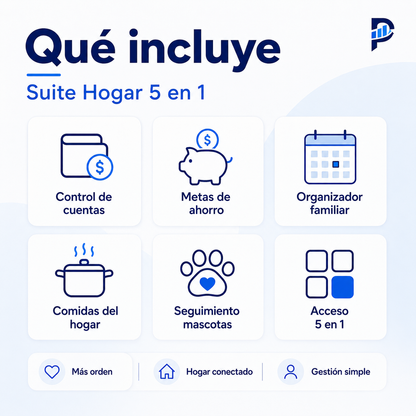 Suite Hogar (5 en 1)