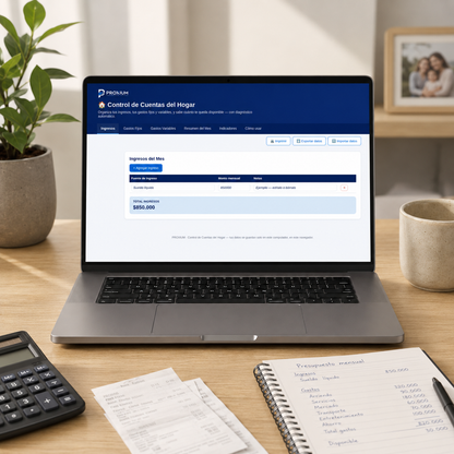 Control de Cuentas del Hogar